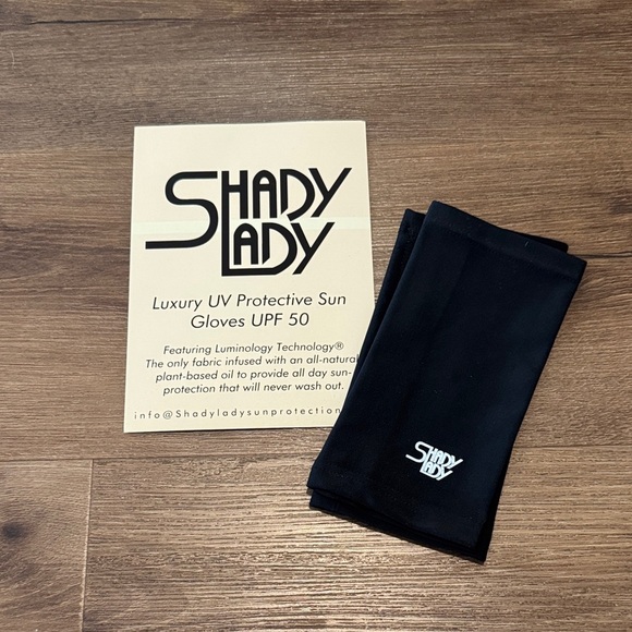 🐴 NWT Shady Lady Black UV Protective Sun Gloves. One size 🐴 - Picture 1 of 5